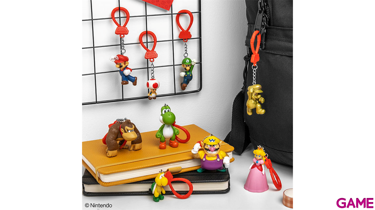 Colgante para mochilas Super Mario Backpack Buddies (surtido)-0