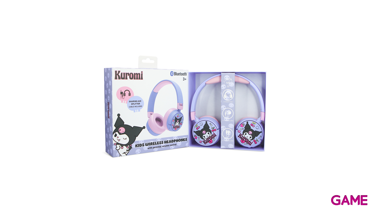 Auricular inalambrico para niños Kuromi-1