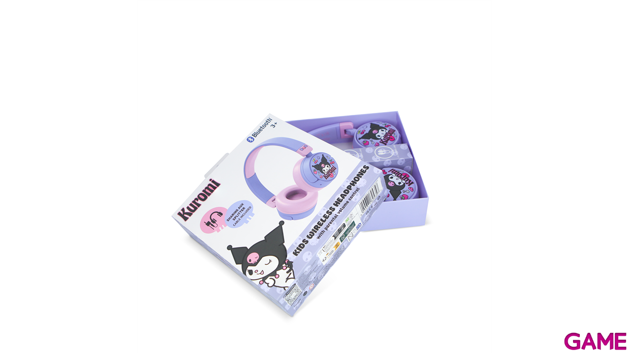 Auricular inalambrico para niños Kuromi-3