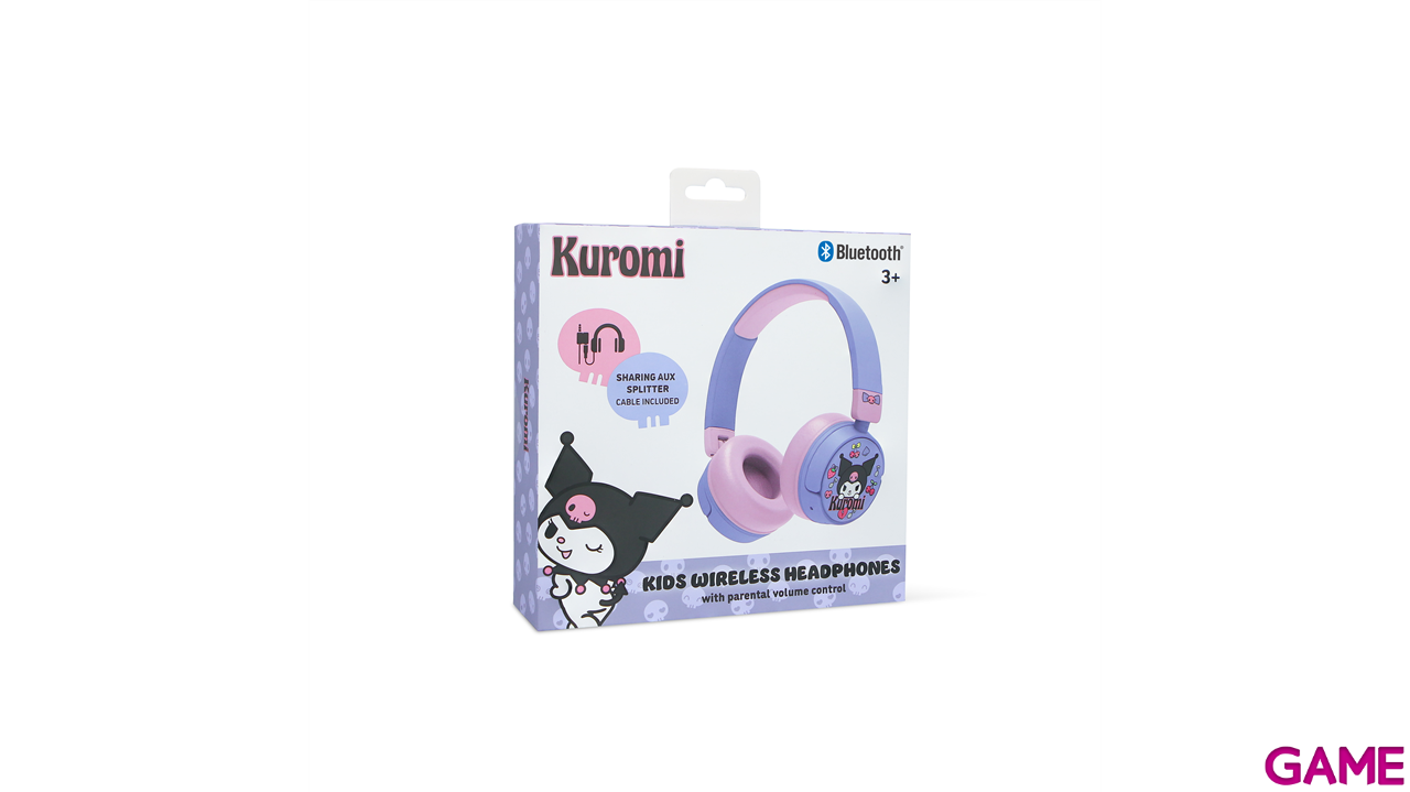 Auricular inalambrico para niños Kuromi-4