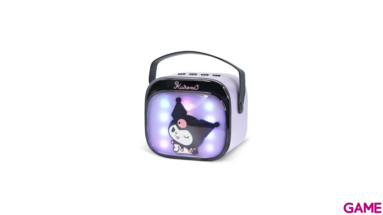 Altavoz LED con microfono Kuromi Karaoke-1