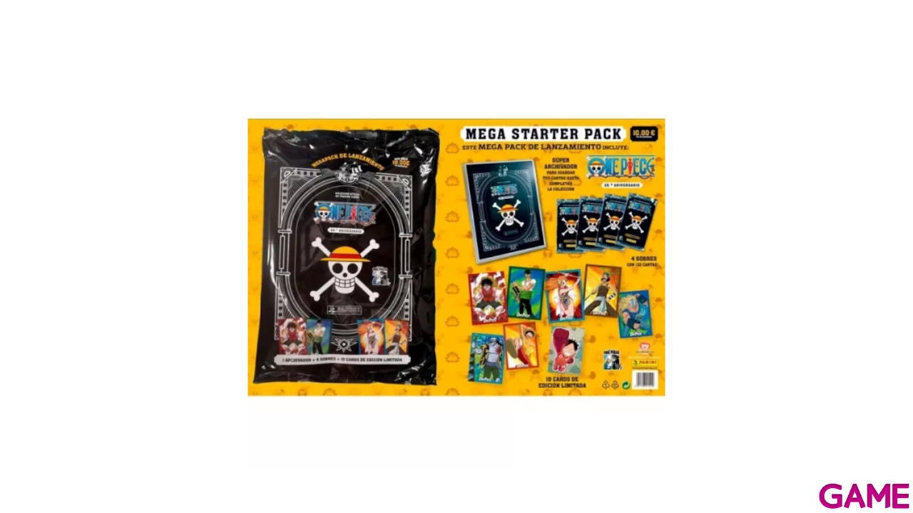 Starter Pack de cartas (Album + 4 sobres) One Piece 2025-1