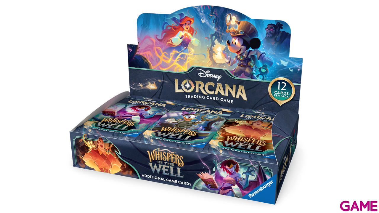 Disney Lorcana Whispers in the Well Booster Pack Individual (ingles)-0