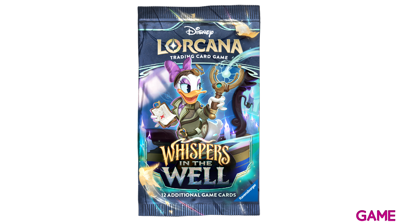 Disney Lorcana Whispers in the Well Booster Pack Individual (ingles)-1