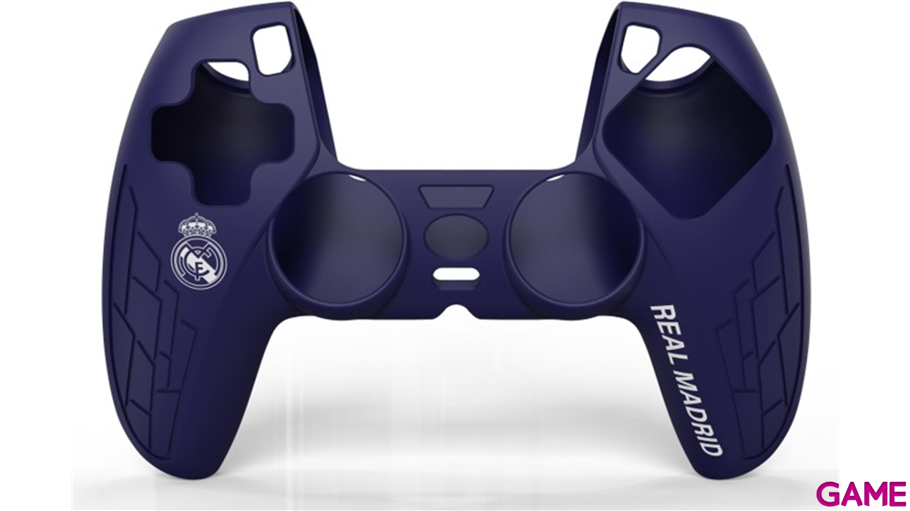 Funda Silicona Blanca Real Madrid para Dualsense-1