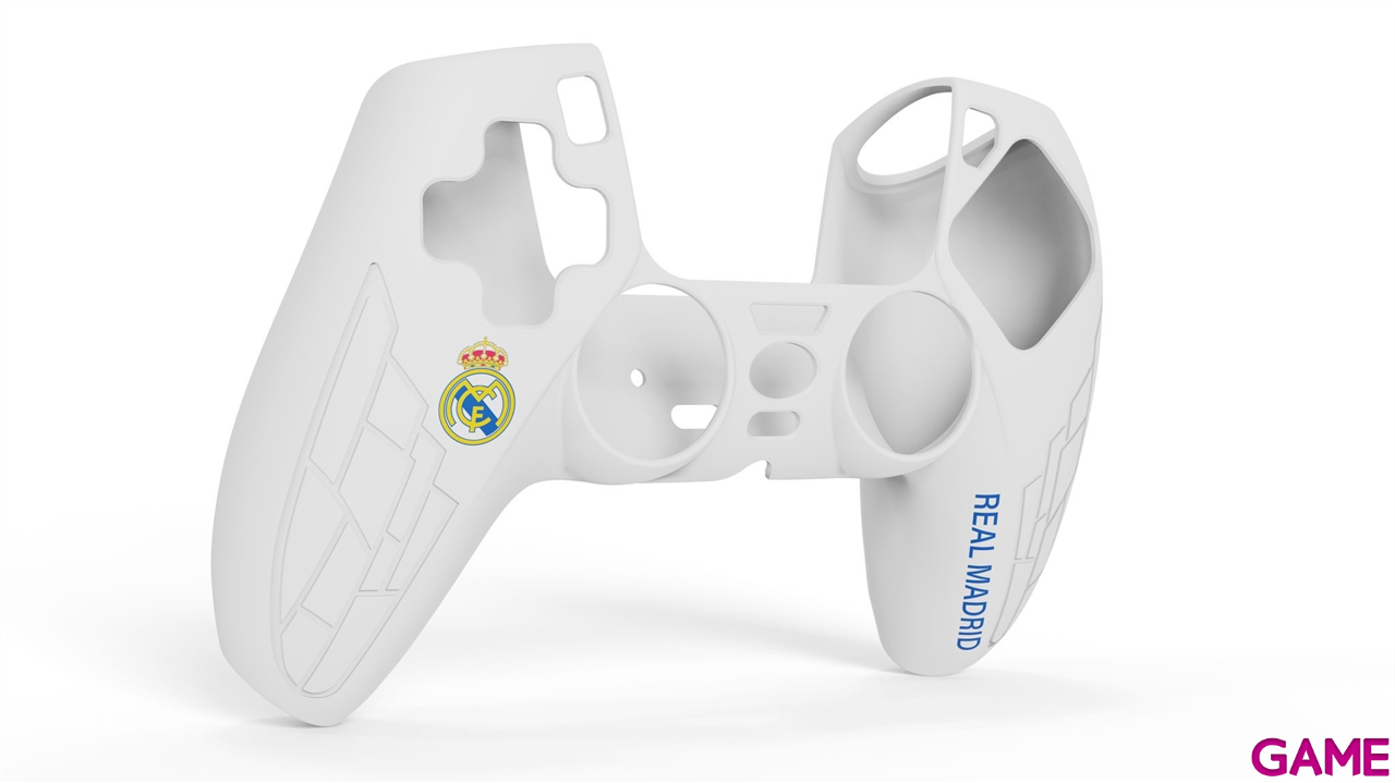 Funda Silicona Azul Real Madrid para Dualsense-2