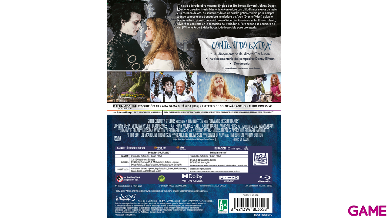 Eduardo Manostijeras 4K + BD Edición Steelbook-1