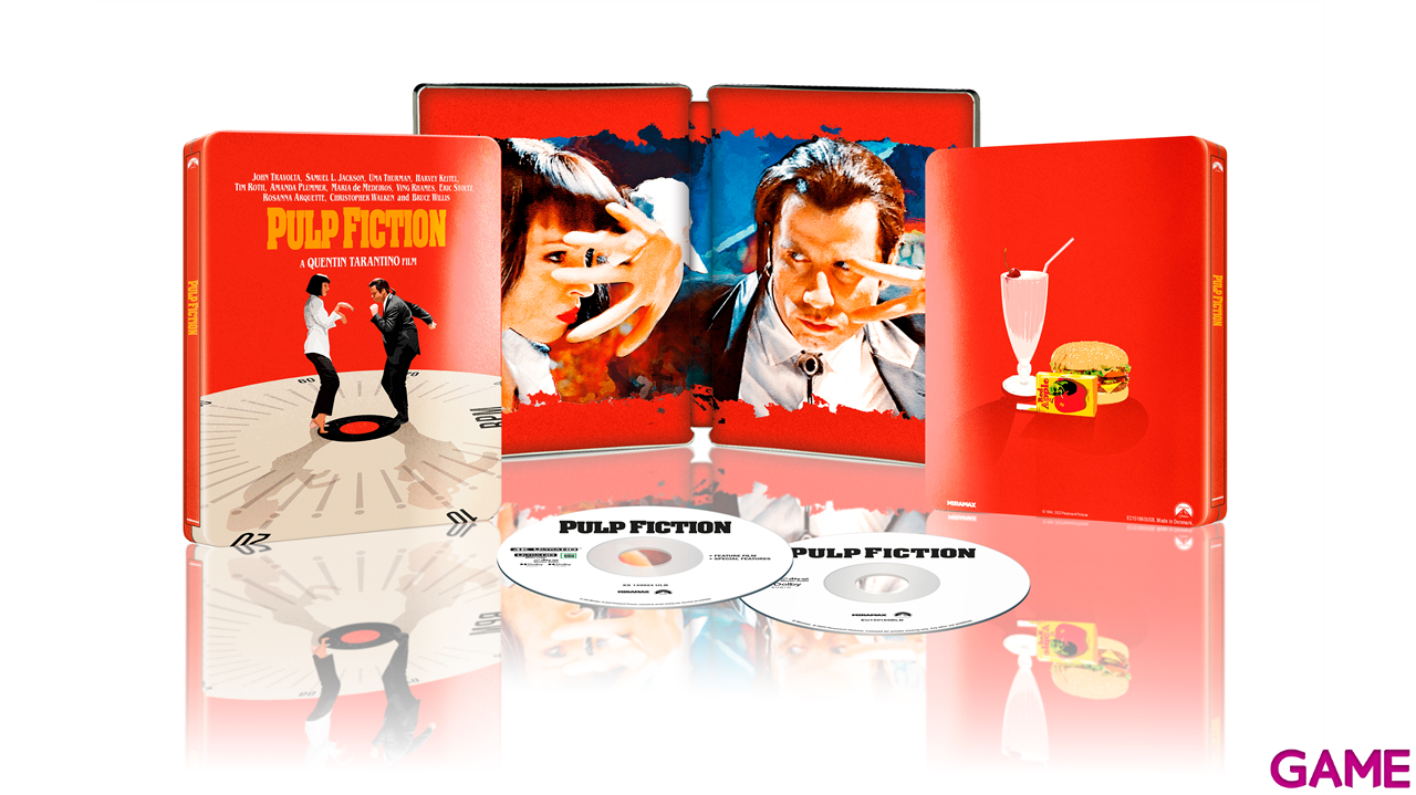 Pulp Fiction 4K + BD Edición Steelbook-1