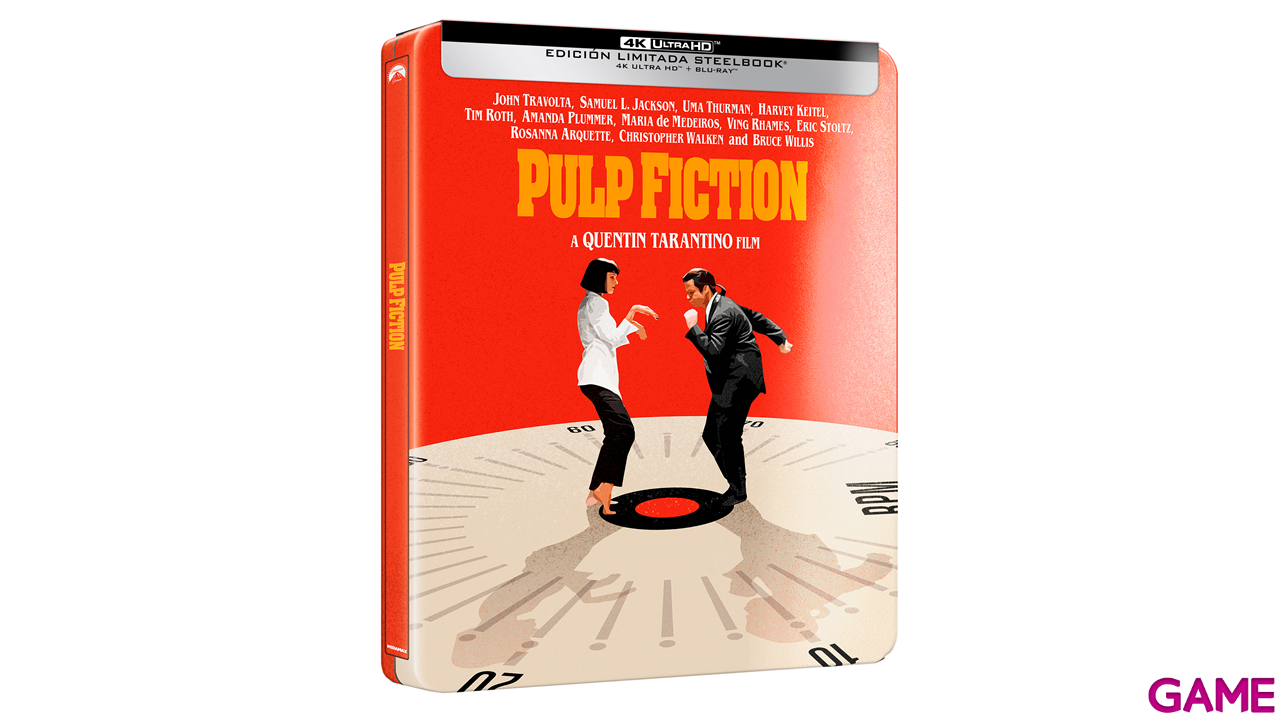 Pulp Fiction 4K + BD Edición Steelbook-2