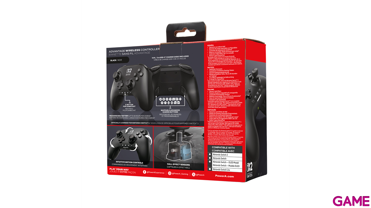 Controller Advantage Wireless PowerA Black-1