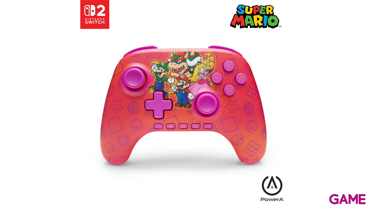Controller Advantage Wireless PowerA - Mario & Friends - Licencia oficial-4