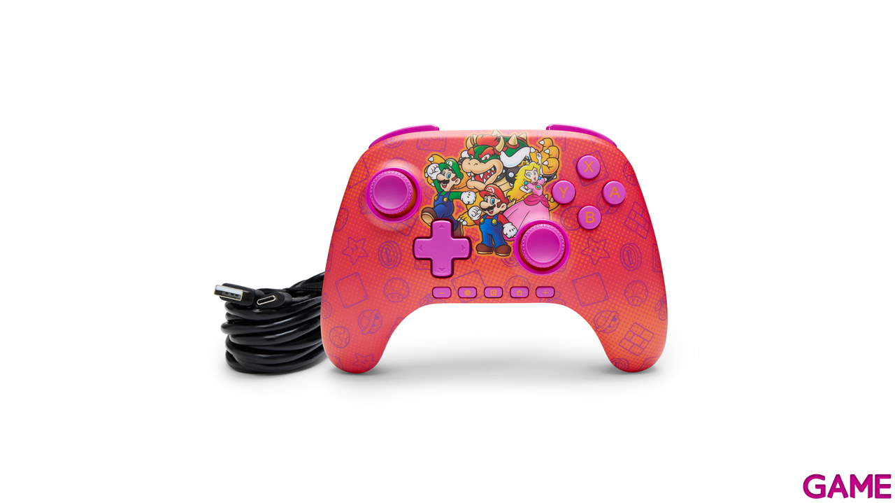 Controller Advantage Wireless PowerA - Mario & Friends - Licencia oficial-8