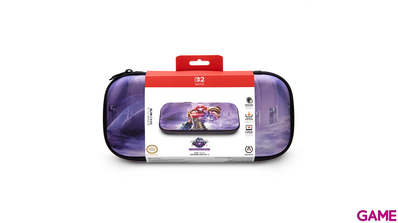 Bolsa de transporte PowerA Metroid Prime Beyond - Licencia oficial-1