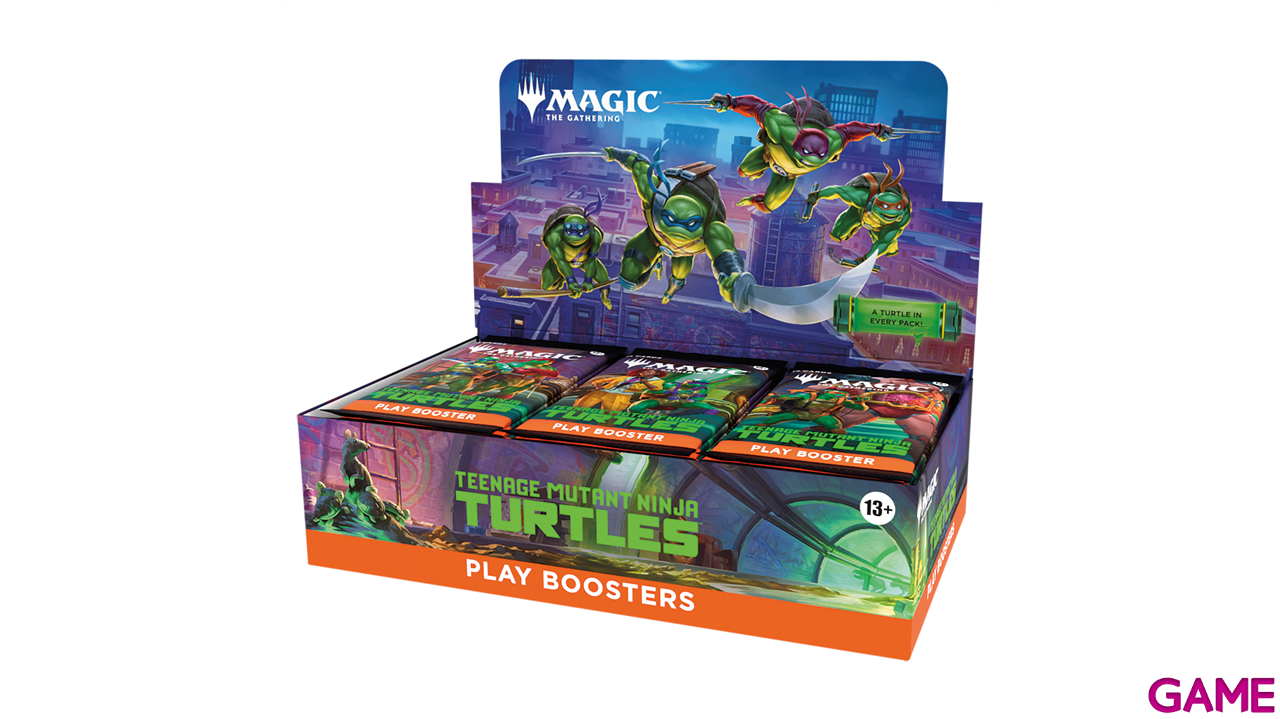Sobre de cartas Magic: The Gathering Teenage Mutant Ninja Turtles Play Booster (ingles)-0