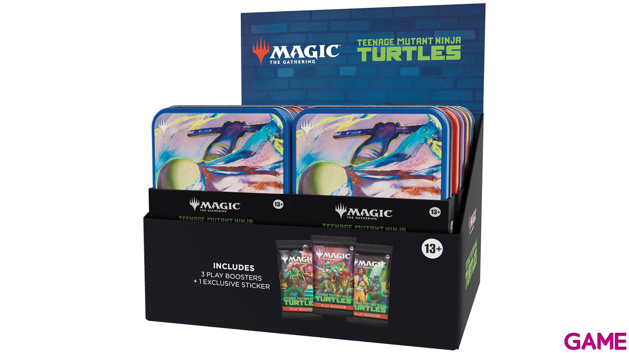 Caja metalica Magic: The Gathering Teenage Mutant Ninja Turtles (ingles)-0