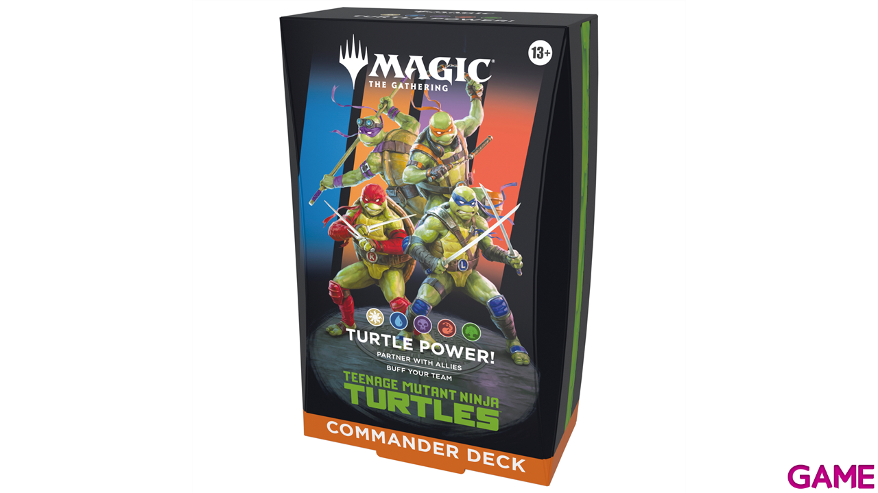 Mazo de cartas Magic: The Gathering Teenage Mutant Ninja Turtles Commander Deck (ingles)-0