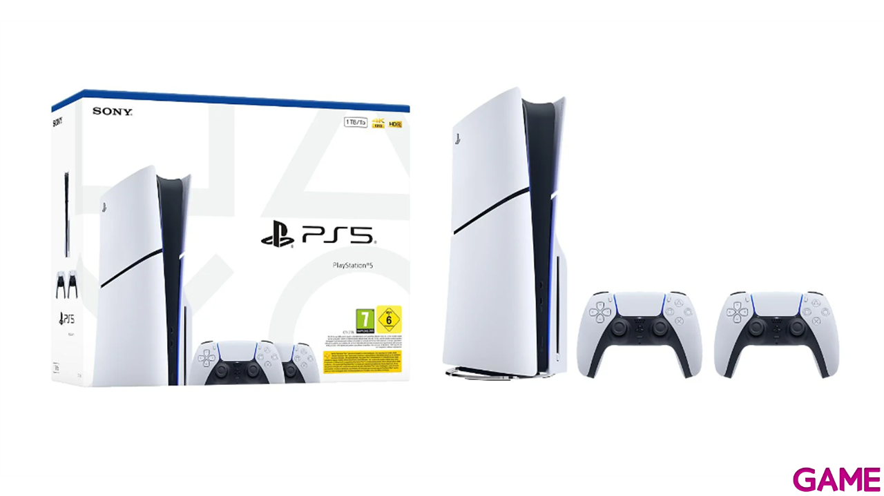 PlayStation 5 1TB Dos DualSense Inalámbricos DualSense-0
