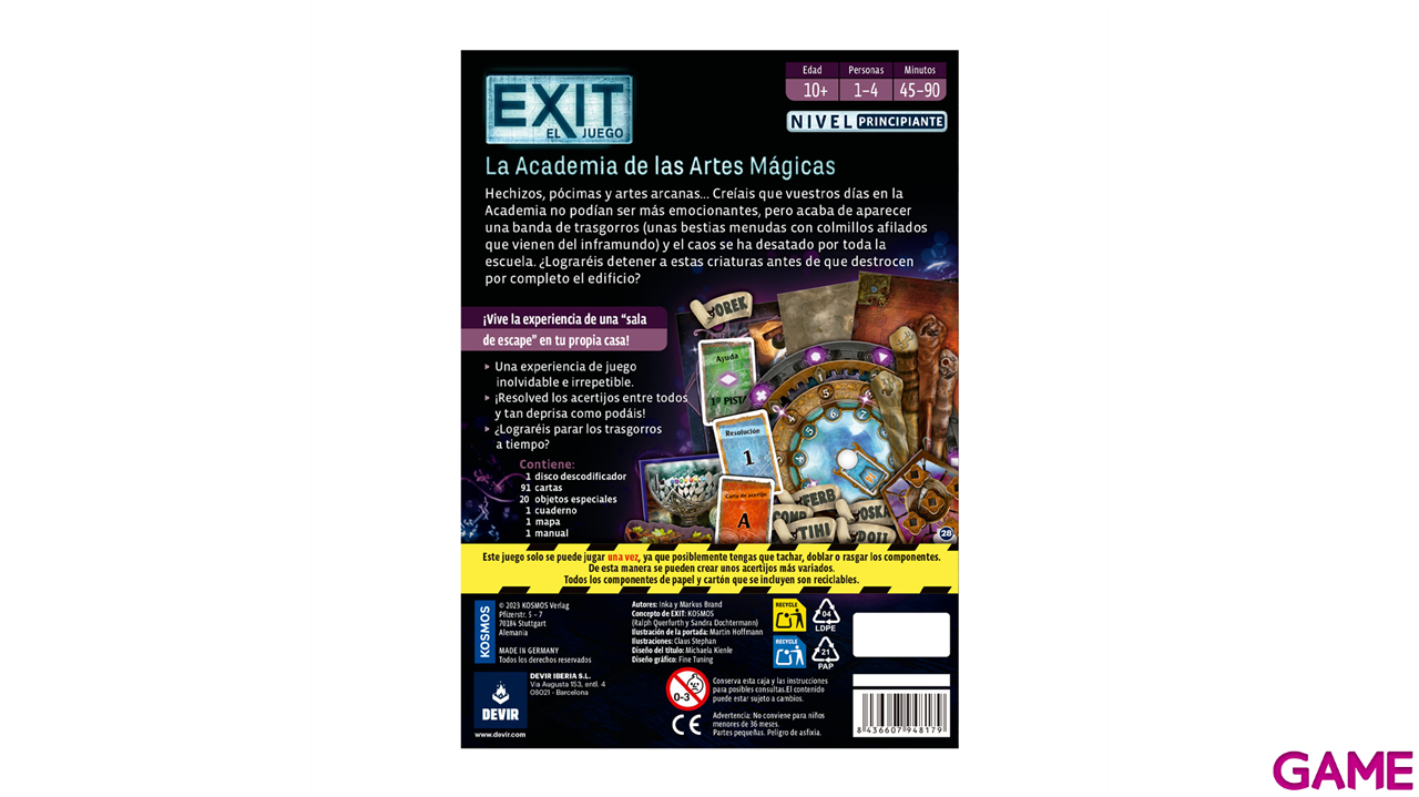 EXIT - Academia de las Artes mágicas-0