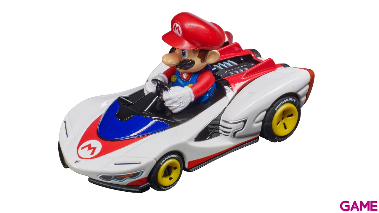 Pistas con 2 coches Carrera GO!!! Nintendo Mario Kart - P - Wing (Mario + Yoshi) de 4,9 m-3