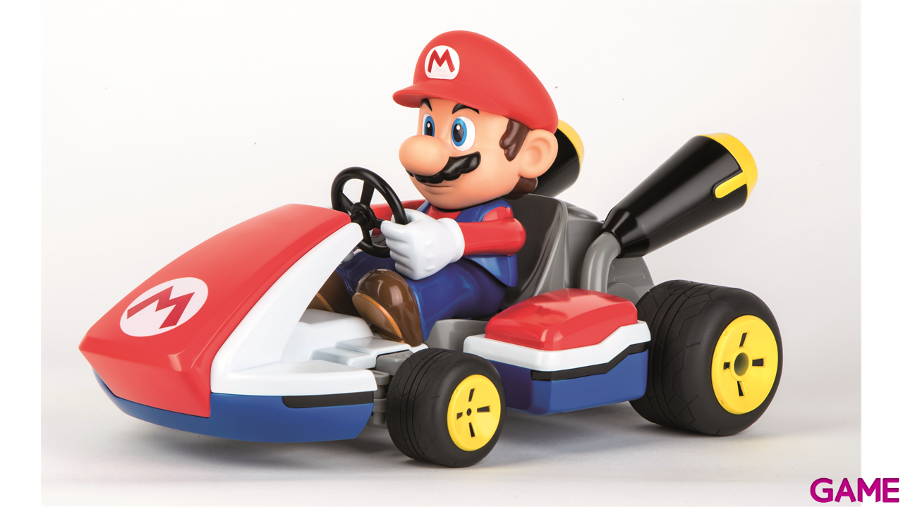 Coche de Radiocontrol Mario Kart 1:16 Mario (con sonido) (2.4Ghz, batería LiFePo+cargador)-1 Coche de Radiocontrol Mario Kart 1:16 Mario (con sonido) (2.4Ghz, batería LiFePo+cargador)-1