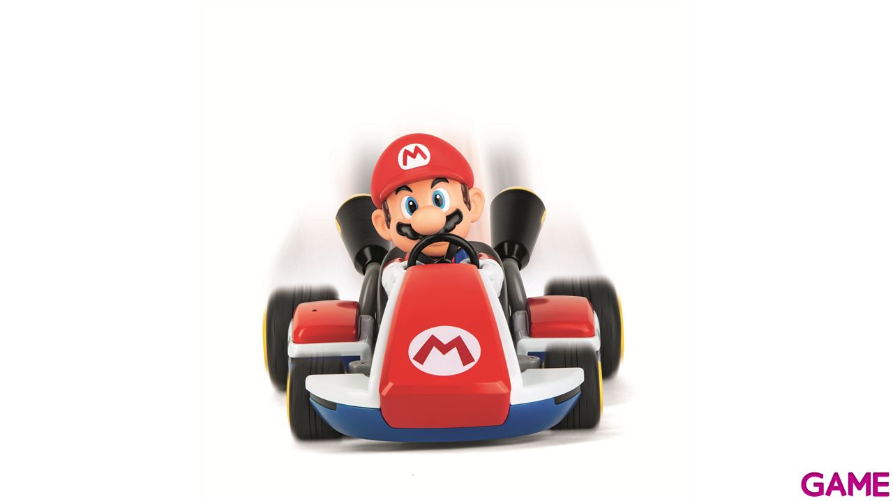 Coche de Radiocontrol Mario Kart 1:16 Mario (con sonido) (2.4Ghz, batería LiFePo+cargador)-2 Coche de Radiocontrol Mario Kart 1:16 Mario (con sonido) (2.4Ghz, batería LiFePo+cargador)-2