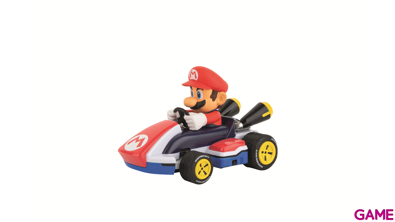 Coche de Radiocontrol Mario Kart 1:32 Race Kart, Mario (2.4Ghz, batería LiFePo+cargador)-1