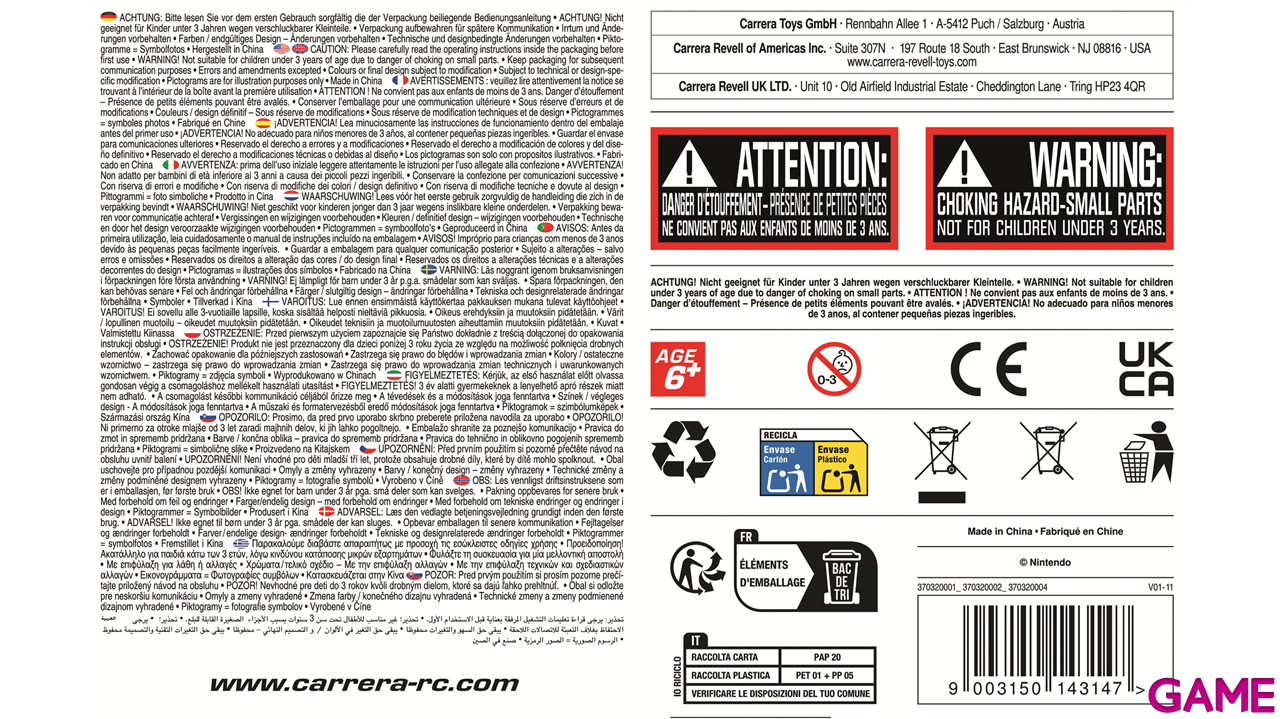 Coche de Radiocontrol Mario Kart 1:32 Race Kart, Mario (2.4Ghz, batería LiFePo+cargador)-3
