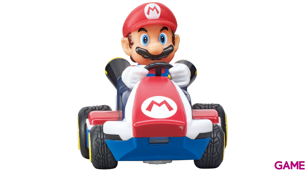 Coche de Radiocontrol Mario Kart 1:50 Mini RC, Mario (2.4Ghz, batería+cargador)-2