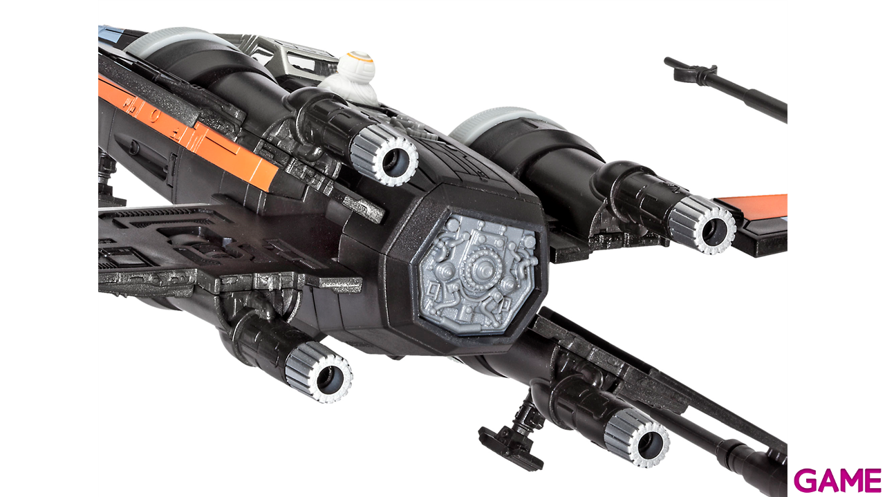 Maqueta Build & Play Star Wars Poe´s X-wing Fighter (Sound) 1:78-4