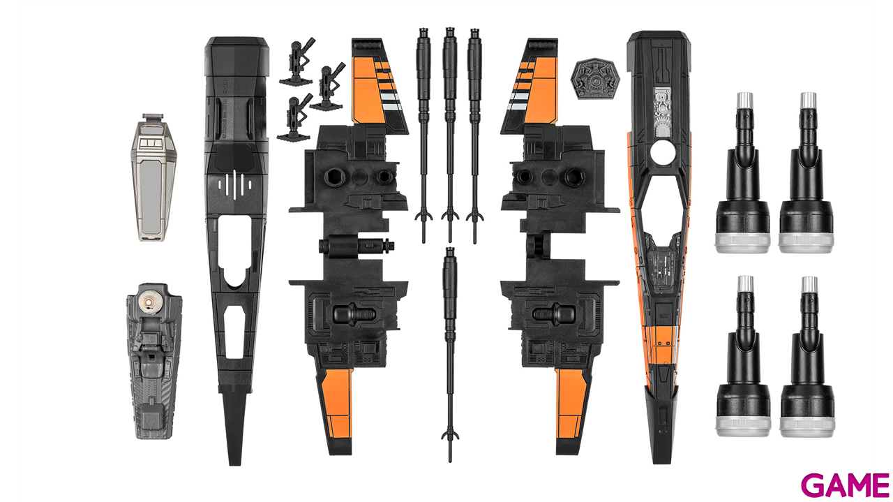 Maqueta Build & Play Star Wars Poe´s X-wing Fighter (Sound) 1:78-6