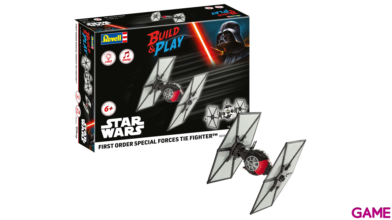 Maqueta Build & Play Star Wars First Order Special TIE Forces (Light & Sound) 1:51-0
