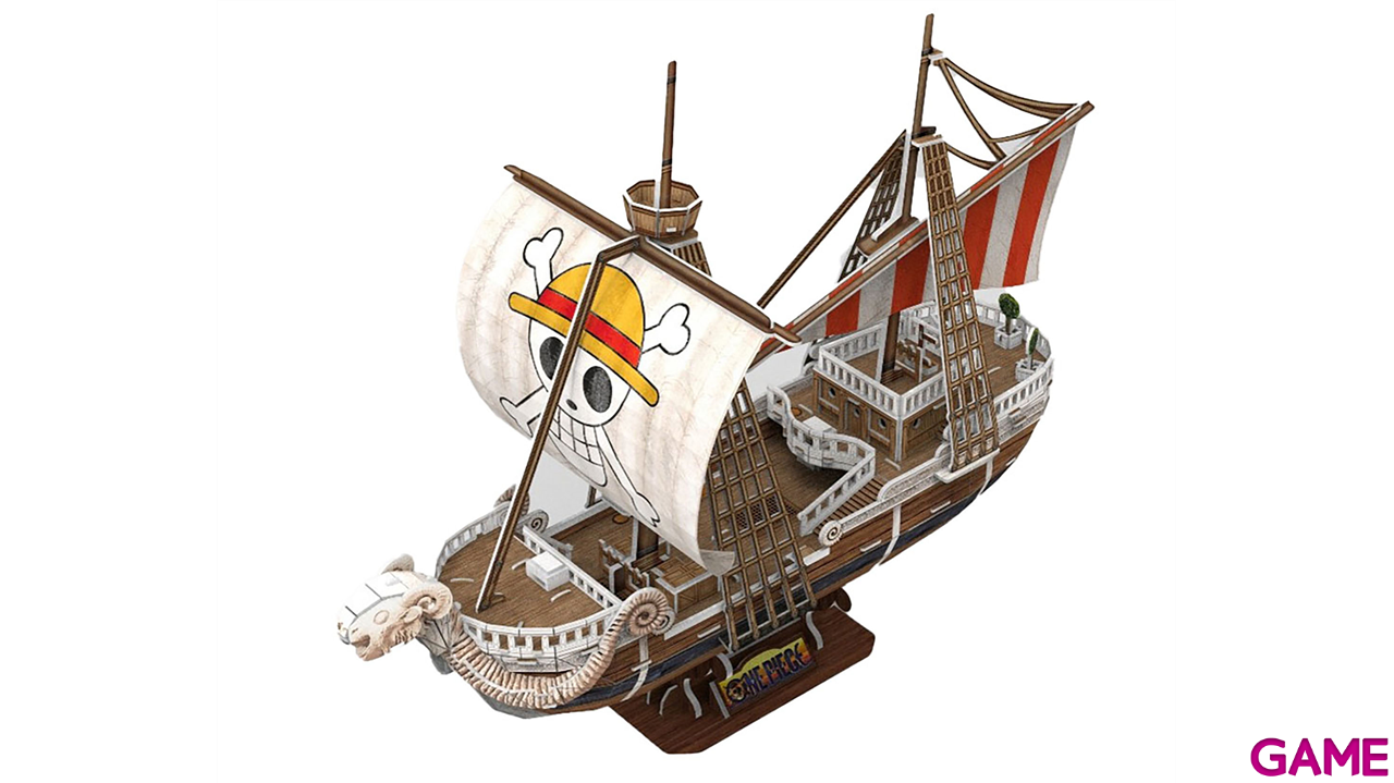 Puzzle 3D One Piece Flying Lamb Going Merry (112 piezas)-2