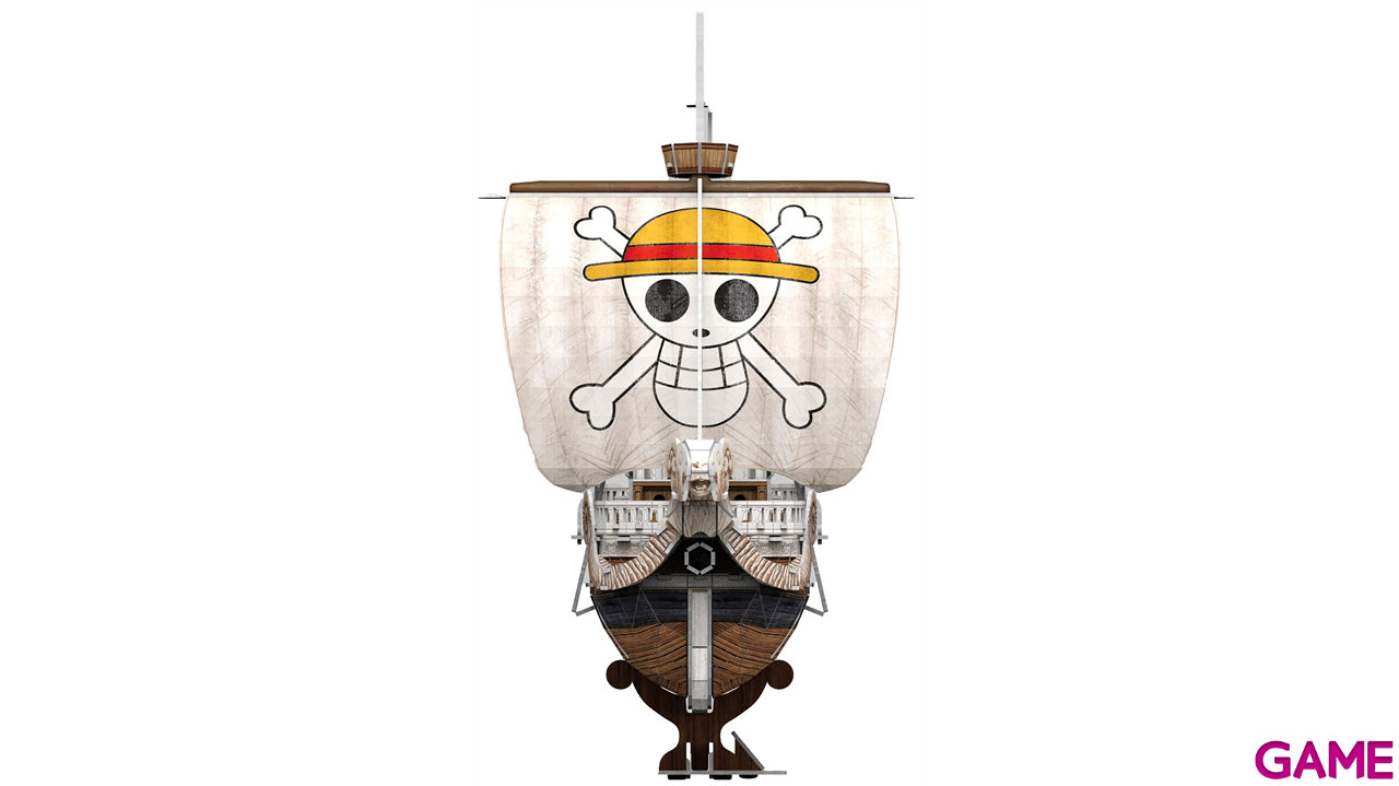 Puzzle 3D One Piece Flying Lamb Going Merry (112 piezas)-3