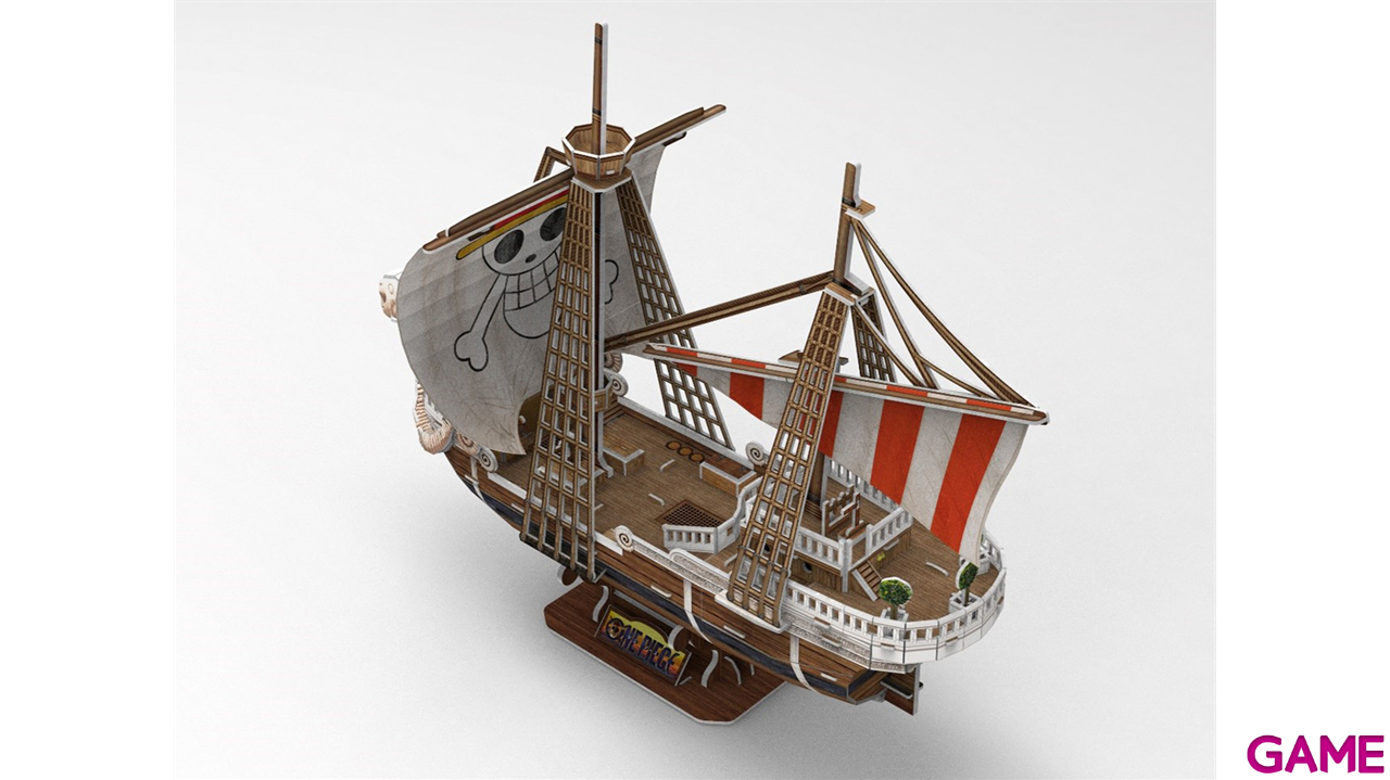 Puzzle 3D One Piece Flying Lamb Going Merry (112 piezas)-5