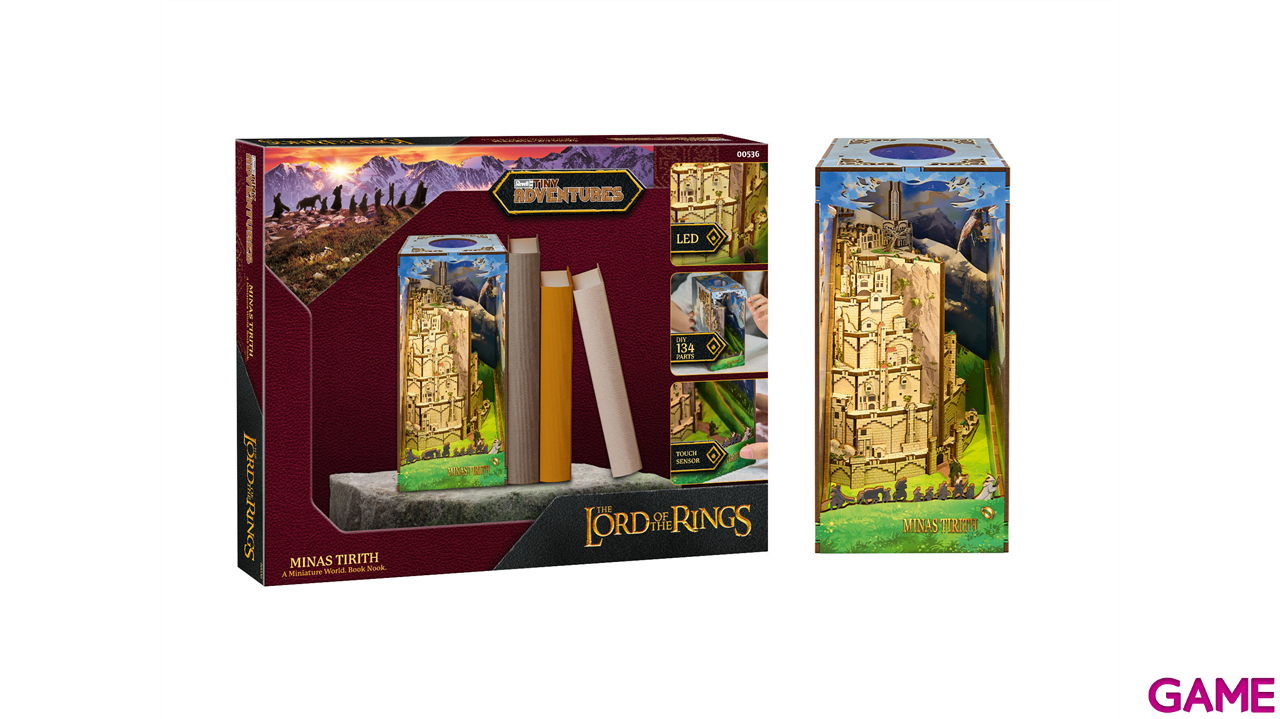 Book Nook con luz LED Tiny Adventures -  El Señor de los anillos 