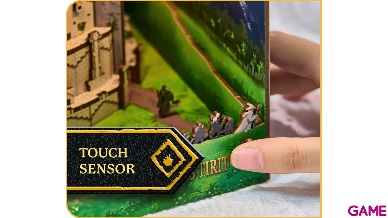 Book Nook con luz LED Tiny Adventures -  El Señor de los anillos 