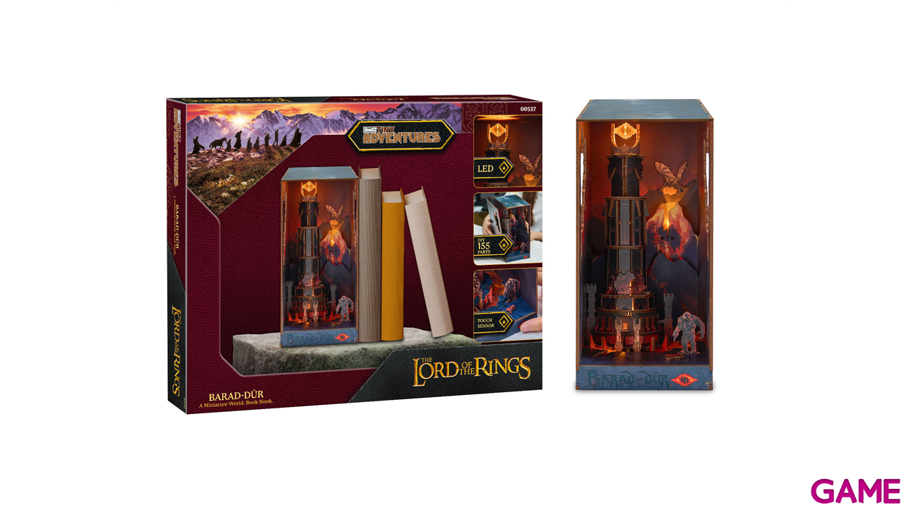Book Nook con luz LED Tiny Adventures -El Señor de los anillos 