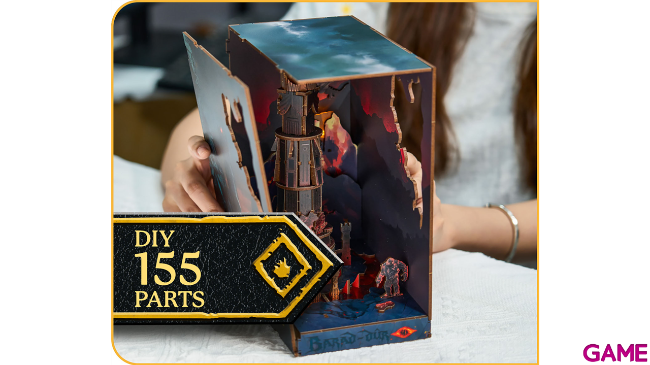 Book Nook con luz LED Tiny Adventures -El Señor de los anillos 