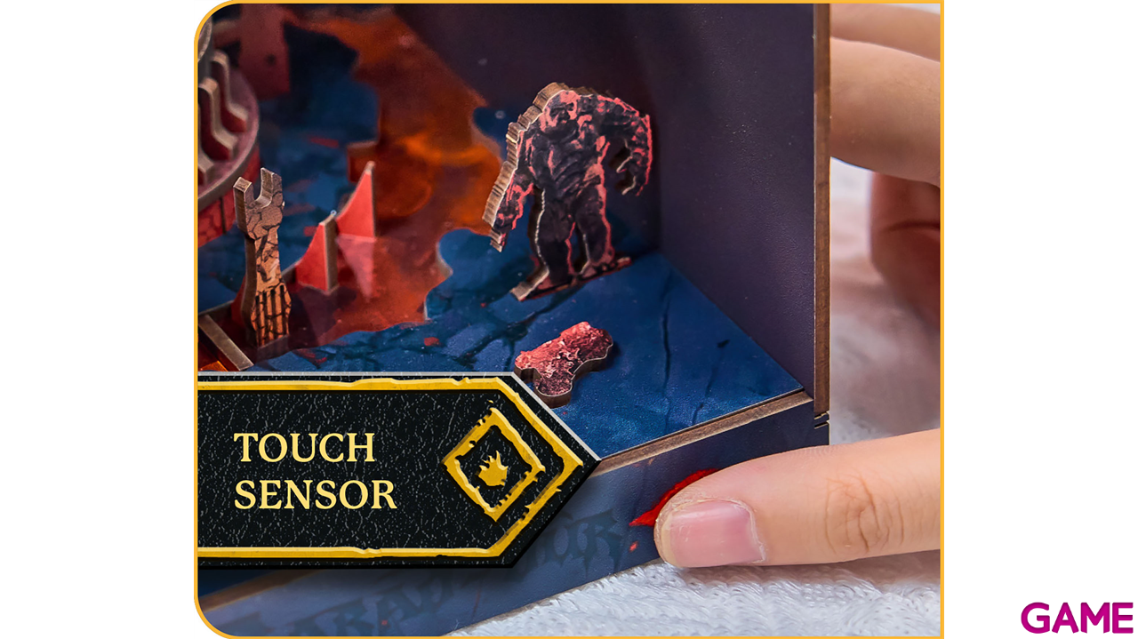 Book Nook con luz LED Tiny Adventures -El Señor de los anillos 