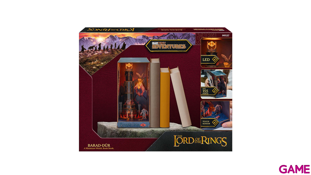 Book Nook con luz LED Tiny Adventures -El Señor de los anillos 