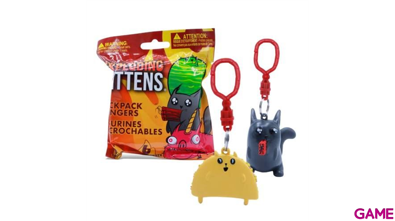 Figura Exploding Kittens para Mochilas y bolsos (surtido)-0