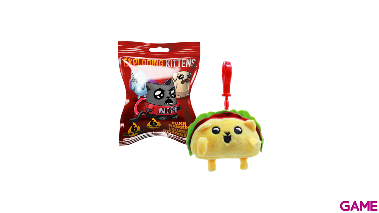 Peluche de Exploding Kittens para Mochilas y bolsos (surtido)-2
