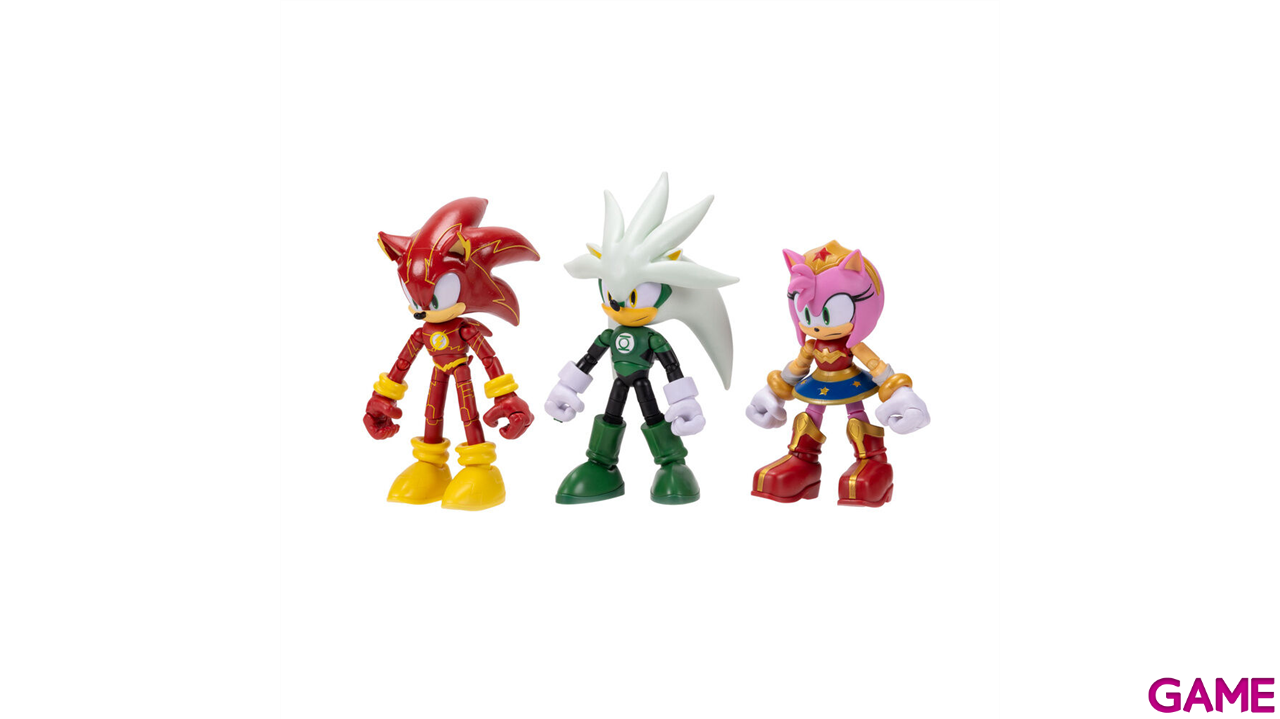 Figura Sonic Project Jacket Sonic de 13 cm-2