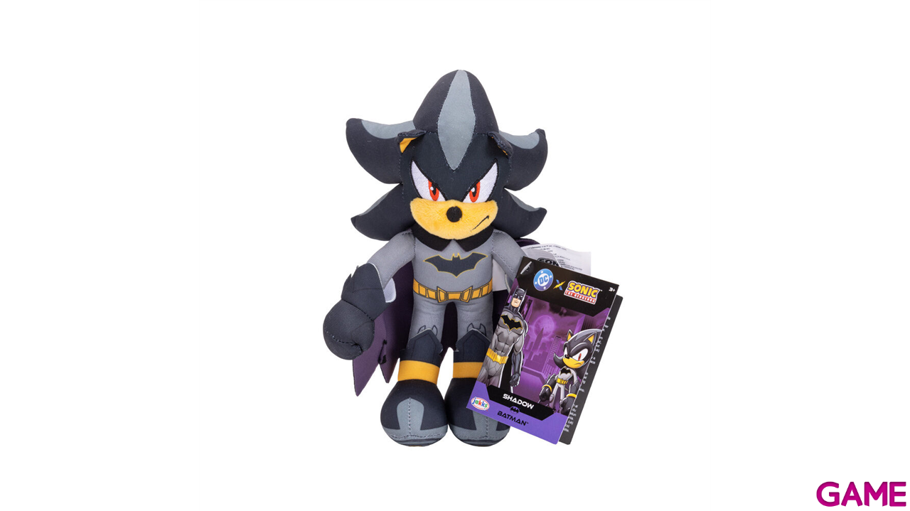 Peluche Sonic Project Jacket (Sonic, Knuckles, Shadow & Silver) de 25 cm (surtido)-0