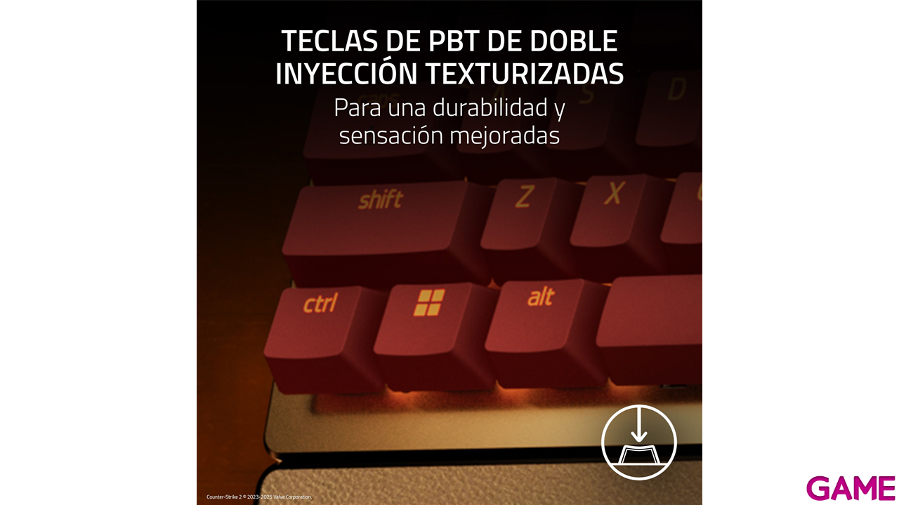Razer Huntsman V3 Pro TKL US Layout Counter Strike 2 Edition - Teclado Gaming-4