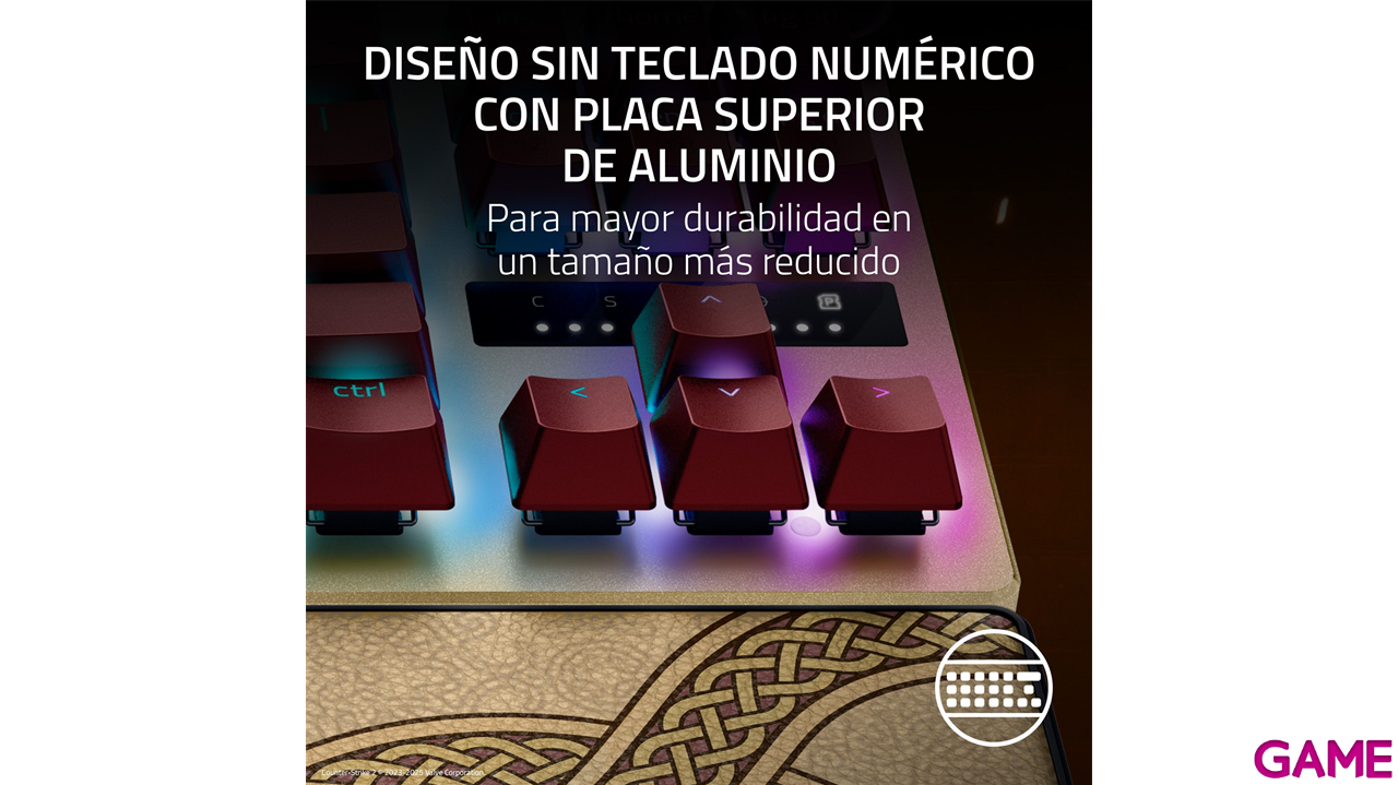 Razer Huntsman V3 Pro TKL US Layout Counter Strike 2 Edition - Teclado Gaming-5
