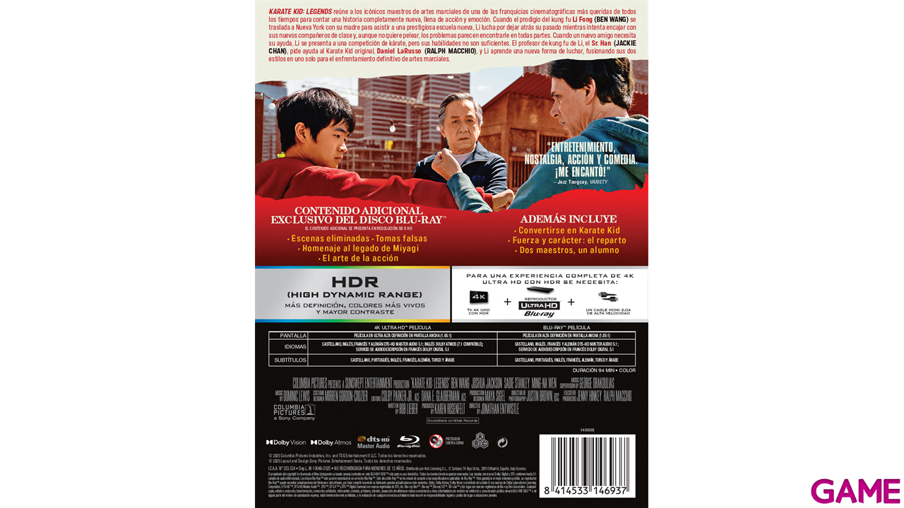 Karate Kid Legends 4K + BD Edición Steelbook-0 Karate Kid Legends 4K + BD Edición Steelbook-0