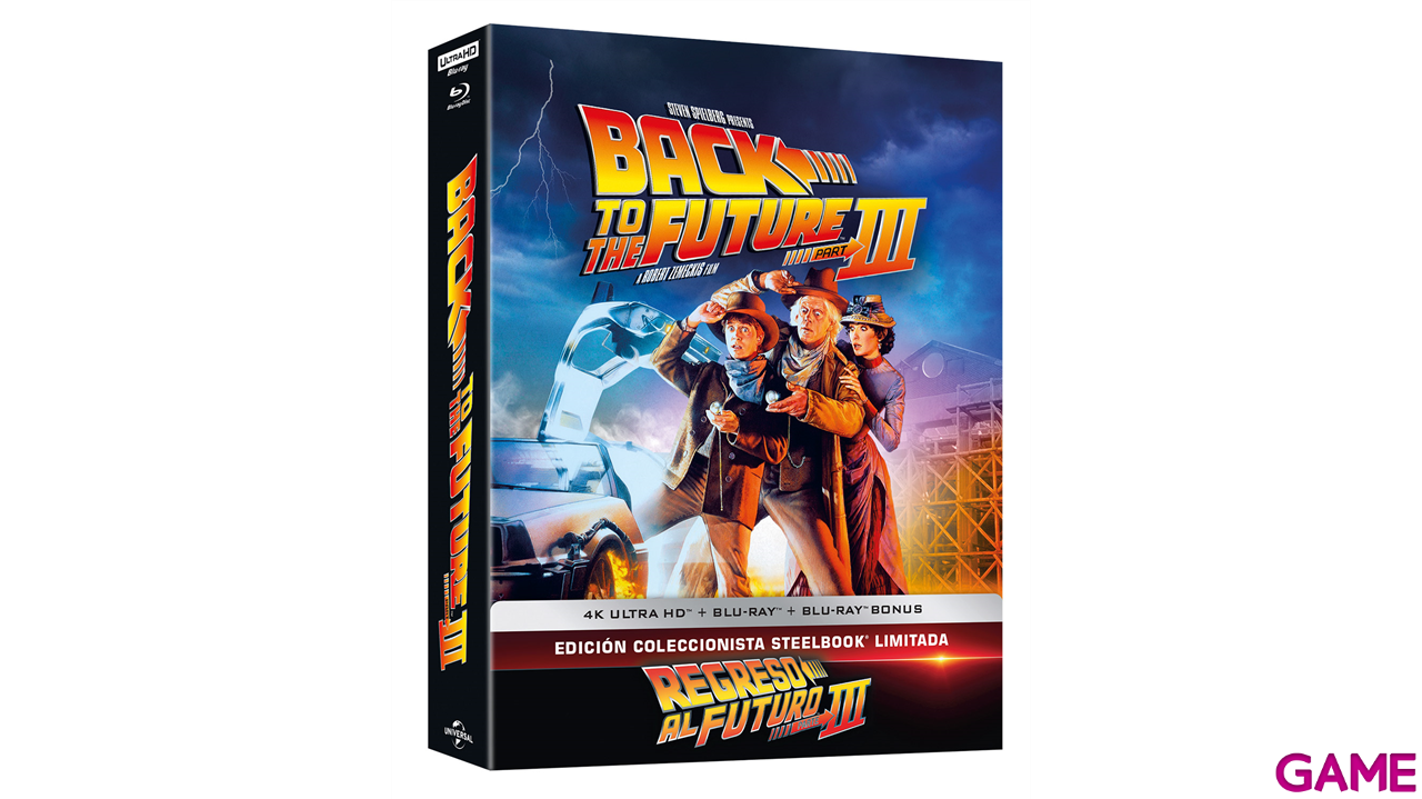 Regreso al Futuro 3 4K + BD Edición 40 Aniversario-0 Regreso al Futuro 3 4K + BD Edición 40 Aniversario-0