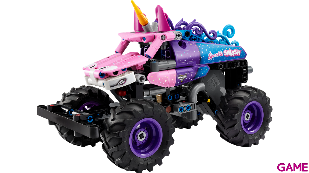 LEGO Technic Monster Jam Sparkle Smash con Motor de Carga Manual 42220-3