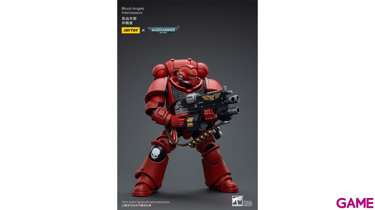 Figura Warhammer 40k Blood Angels Intercessors de 12 cm-1